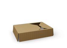 Inlay mit Stand - Einleger aus Wellpappe